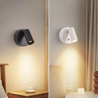 Magnetic wall mount of the rechargeable LED lamp
