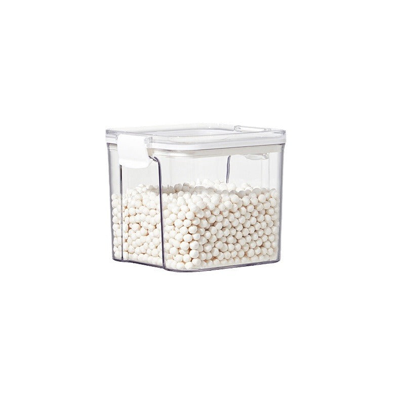 Stackable pantry container for organized food storage
