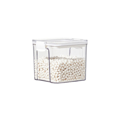 Stackable pantry container for organized food storage
