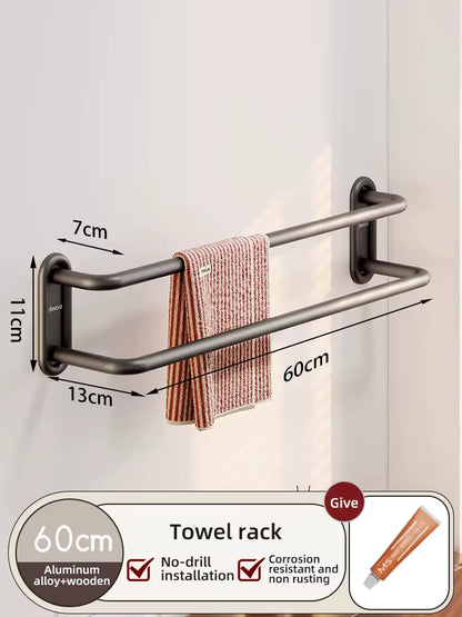 Toilet brush with enclosed holder from the bathroom set
