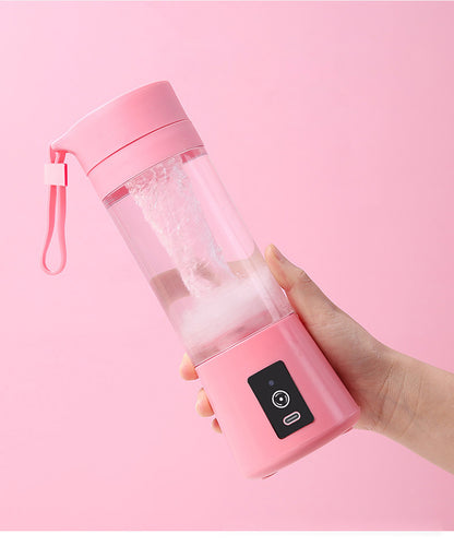 350ml Pink Personal Blender Filled with a Fruit Smoothie