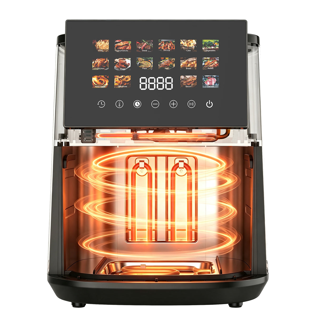 8L Digital Air Fryer with Touchscreen