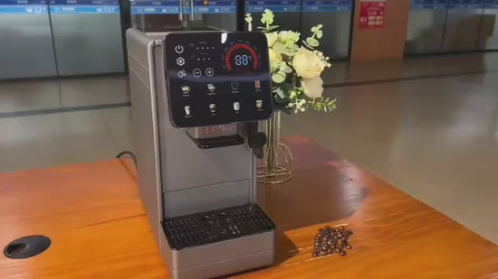 Portafilter and brew group of the 19-Bar Automatic Espresso Machine