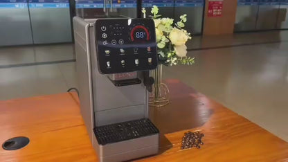 Portafilter and brew group of the 19-Bar Automatic Espresso Machine
