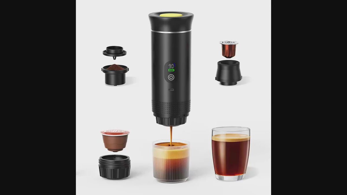  Video demonstrating the portable self-heating espresso machine
